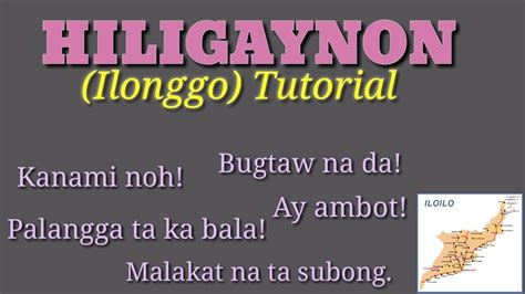 halinon in english|Hiligaynon.